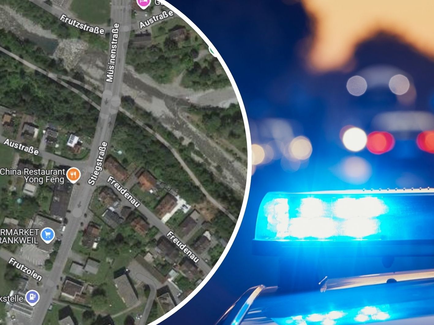 Am Donnerstagabend ereignete sich in Rankweil ein schwerer Verkehrsunfall.