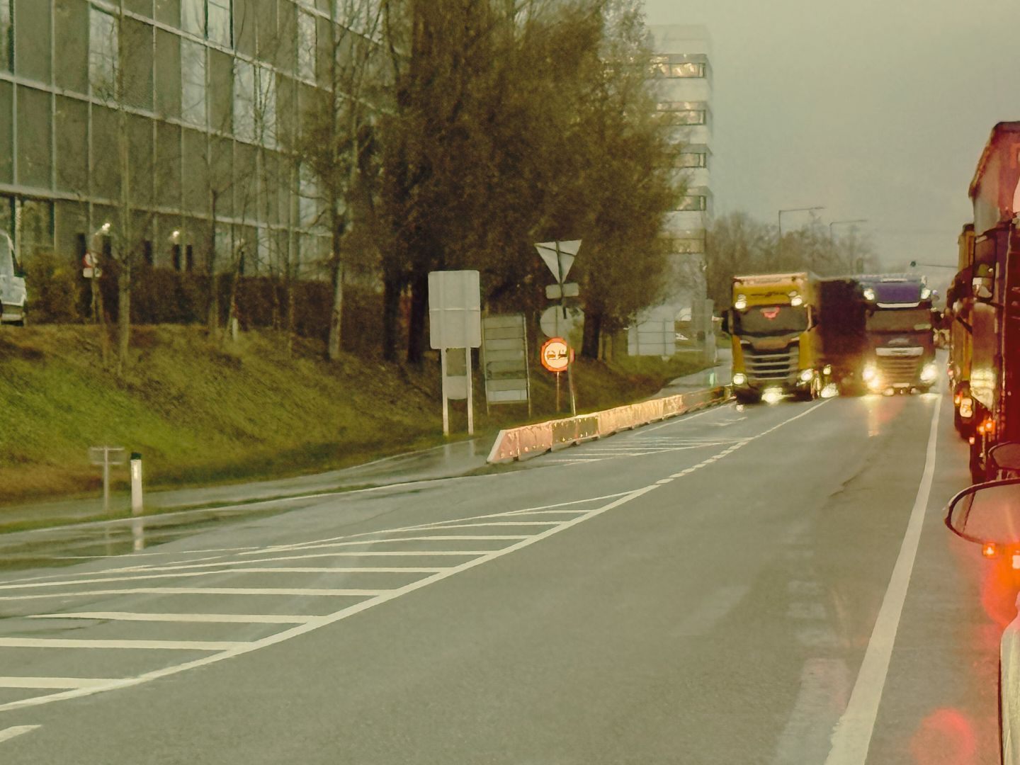 Verkehrsprobleme auf der L 190.