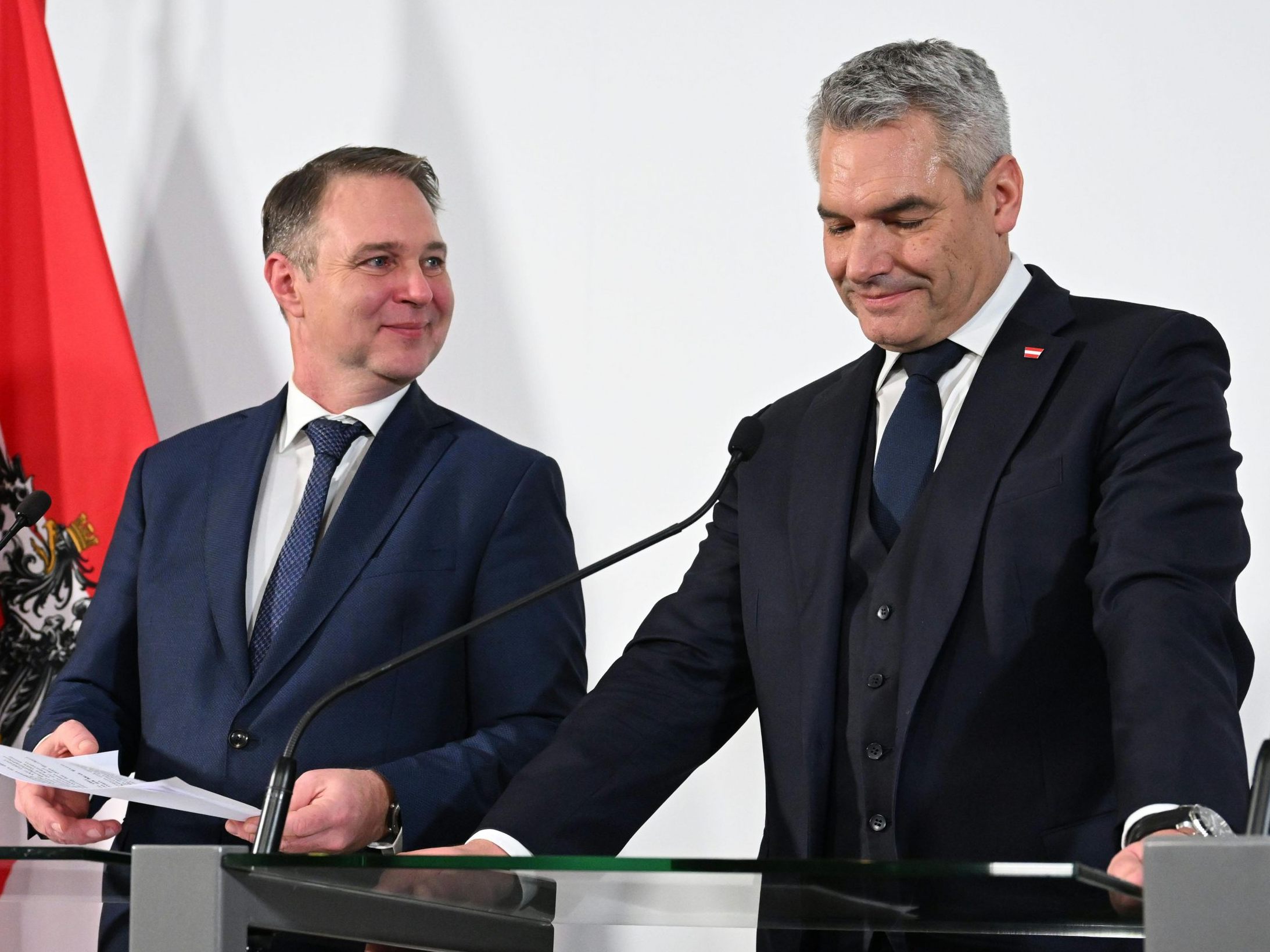 ÖVP und SPÖ wollen nun zu zweit weiterverhandeln.