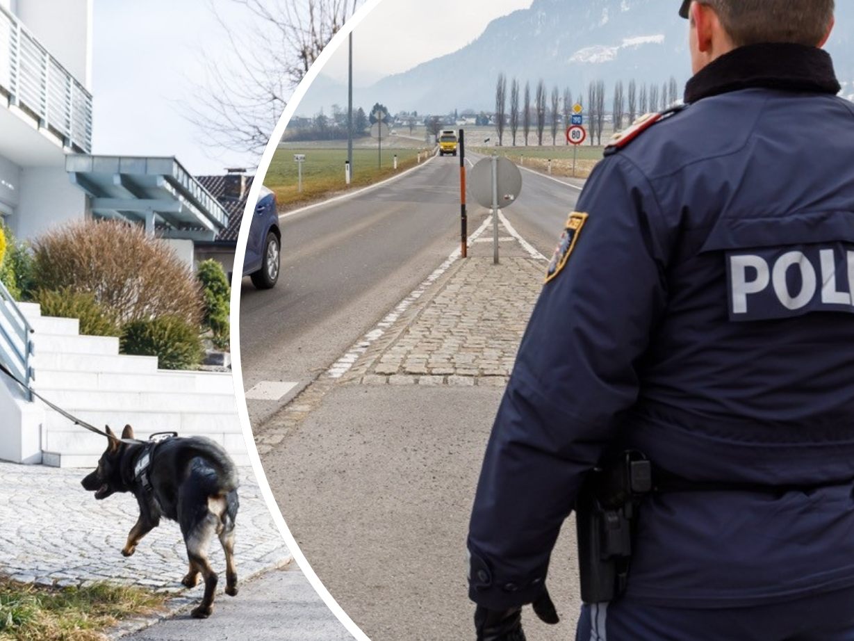 Die Polizei leitet sofort eine Fahndung nach den beiden Verdächtigen ein.