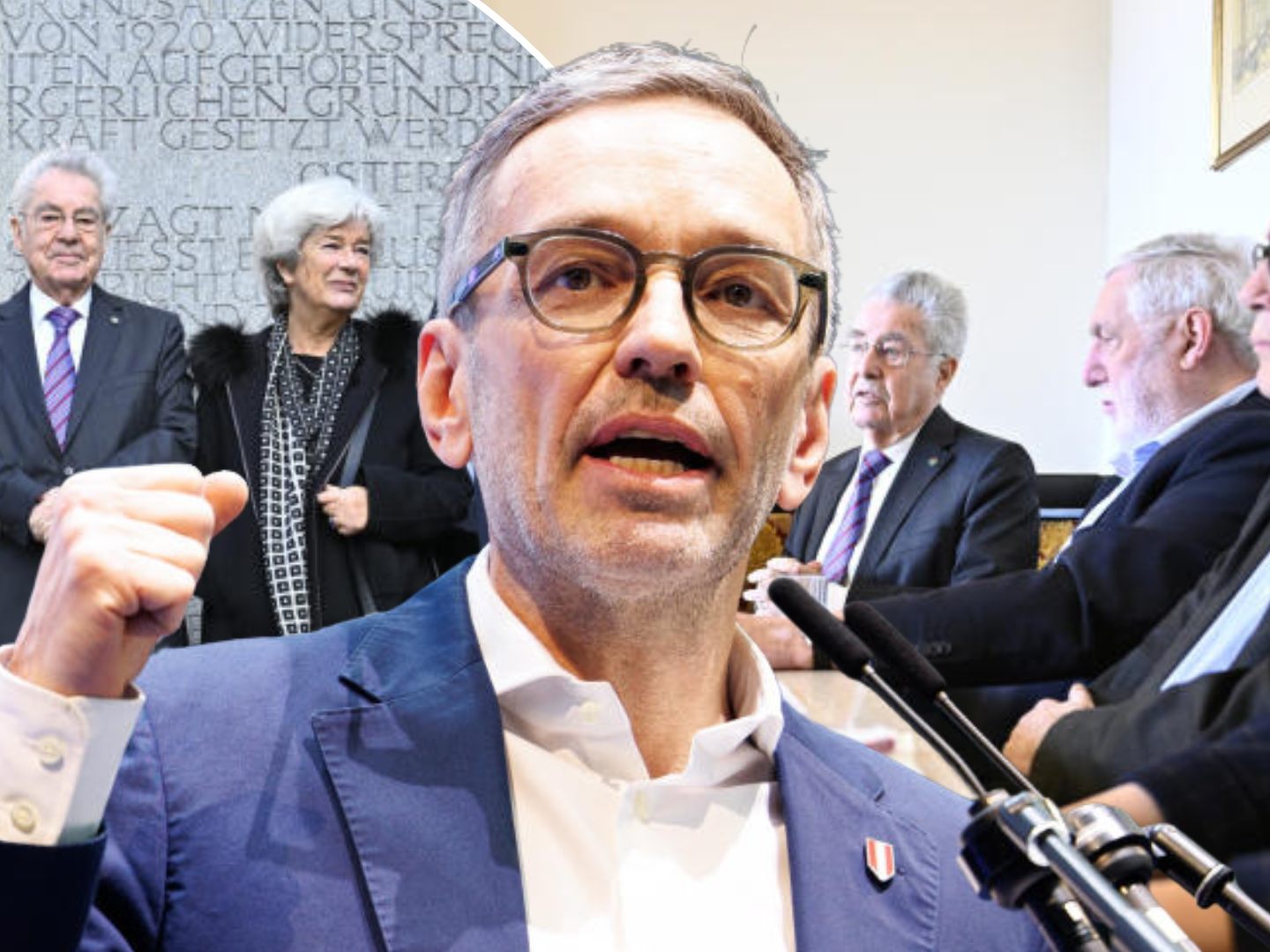 Die ehemaligen Politikerinnen und Politiker warnten vor Kickl.