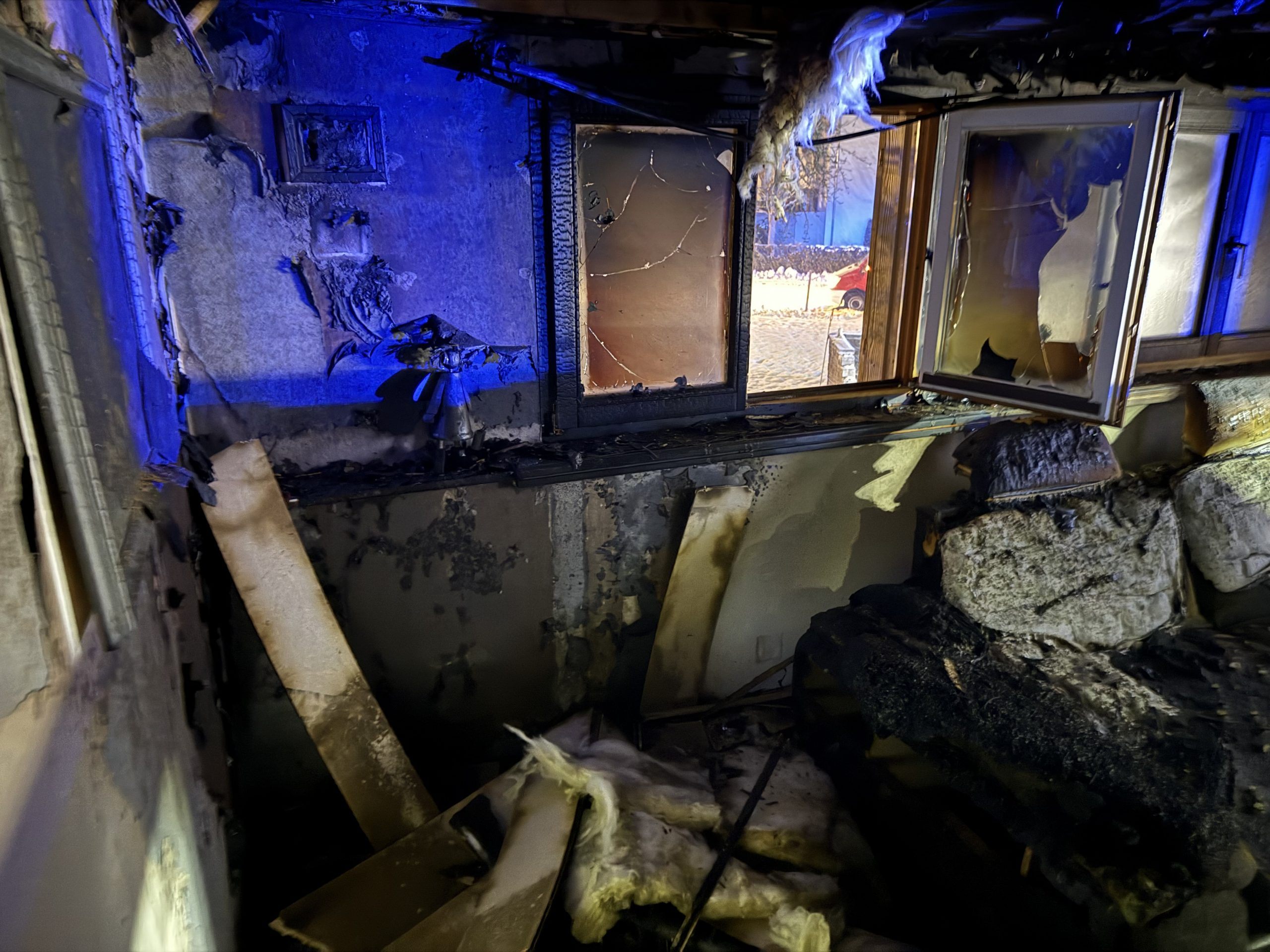 Zwei Hunde überlebten den Brand nicht