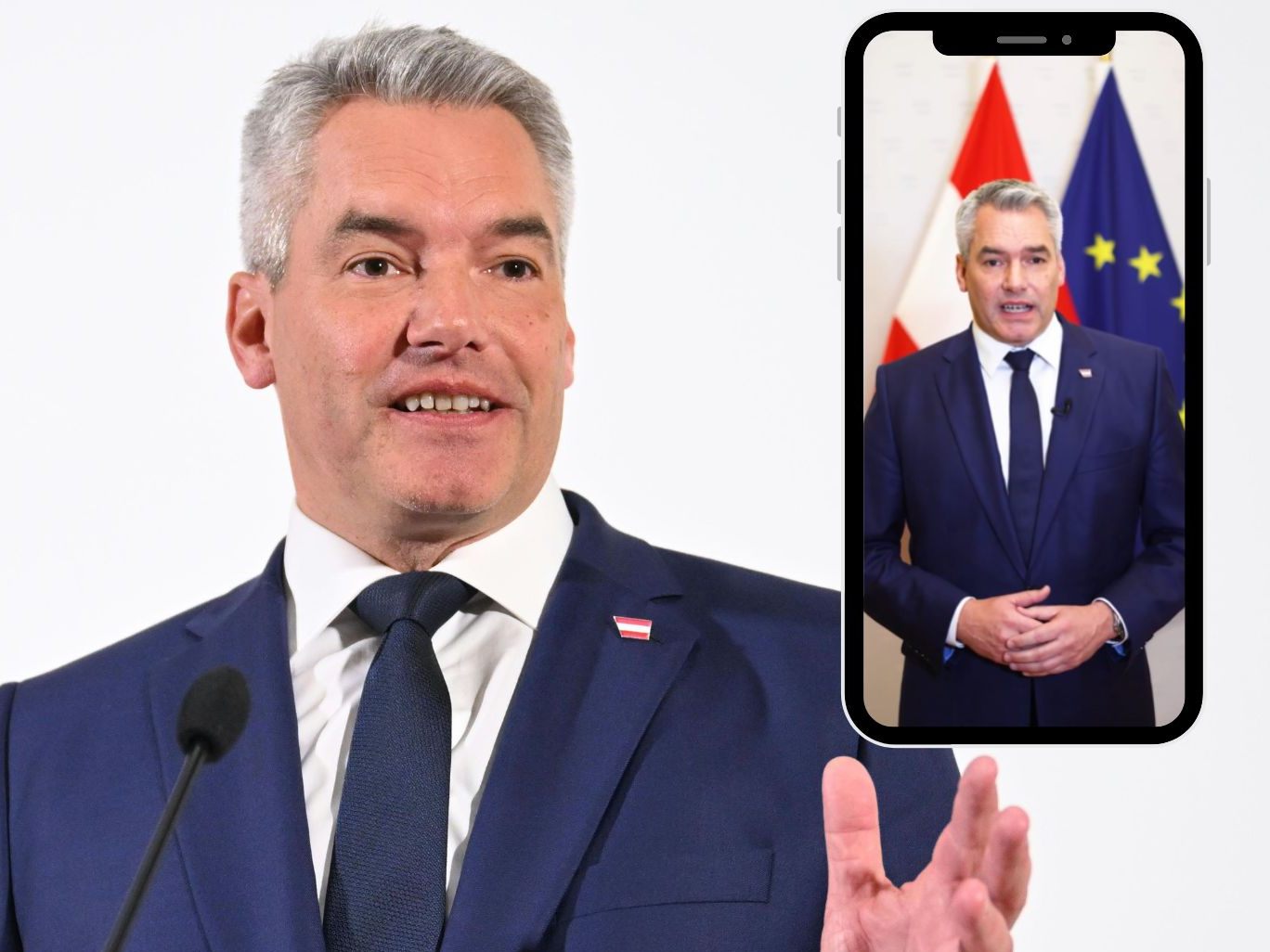 Nehammer sei bereit, weiter "Verantwortung zu übernehmen".