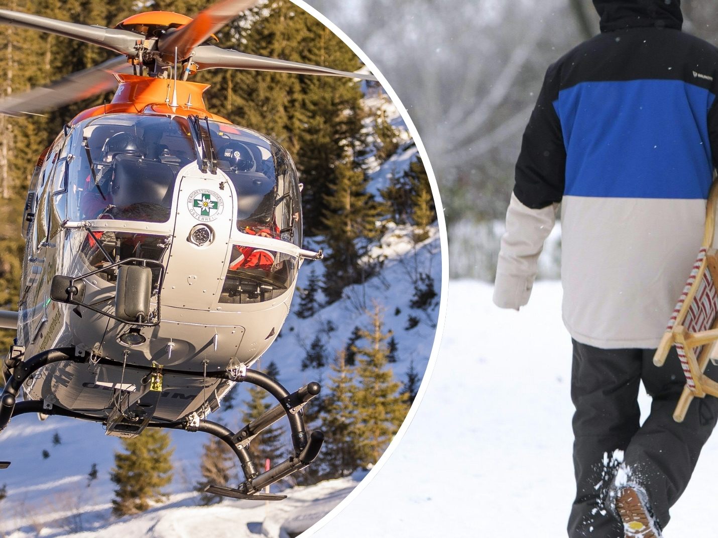 Der Rettungshubschrauber "Gallus 2"war im Einsatz. (Symbolbild)