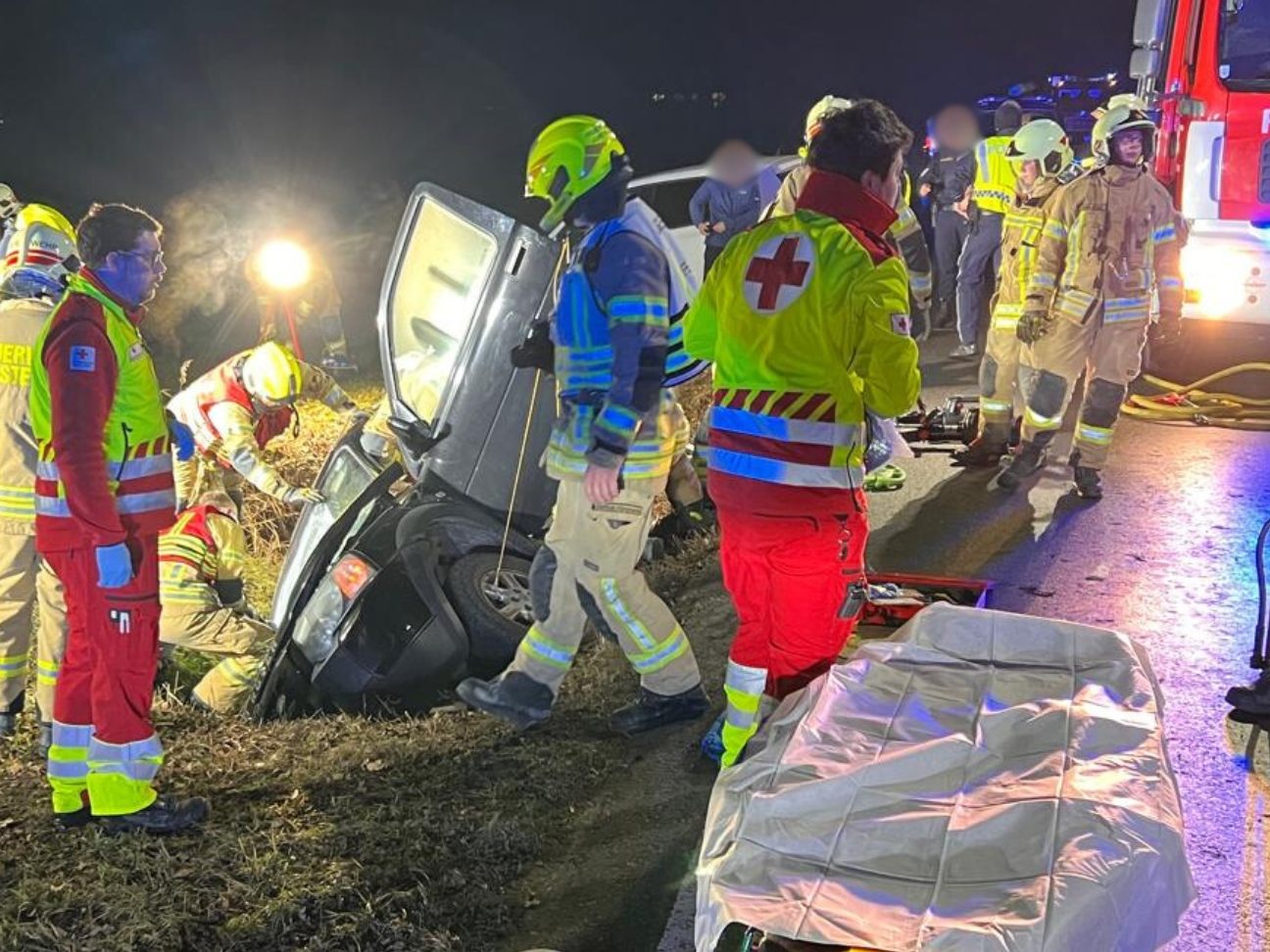 Die Unfallstelle in der Zellgasse.