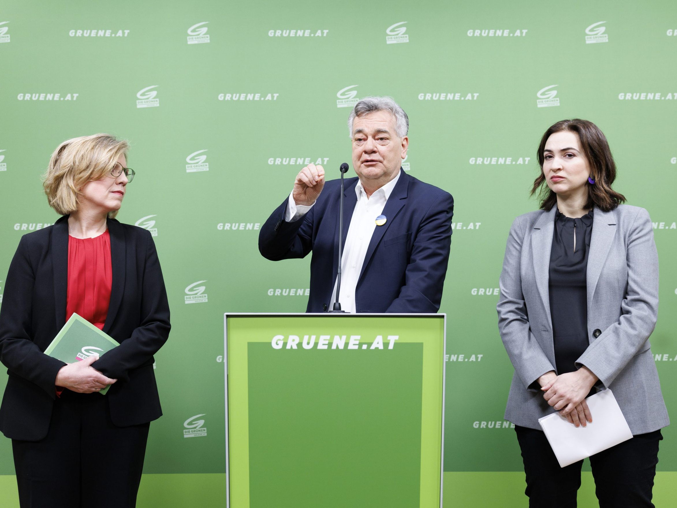 Grünen-Chef begrüßte Zusammenarbeit von ÖVP, SPÖ und NEOS.
