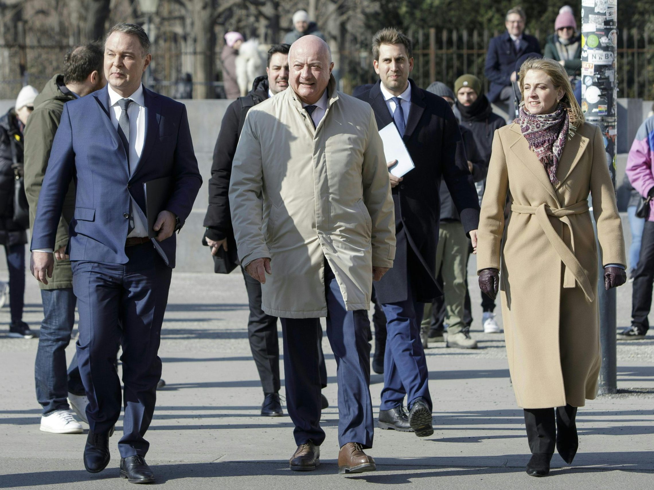 Die Chefverhandler feilen weiter an der Dreierkoalition.