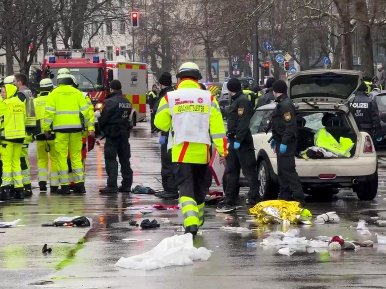 Schock nach dem Vorfall in München