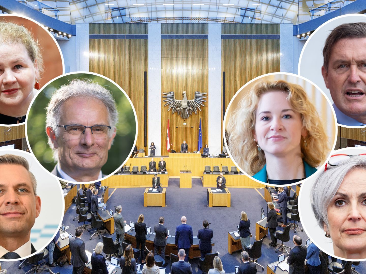 Die neue Regierung bringt auch eine Rochade bei den Ministerposten und damit neue Gesichter.