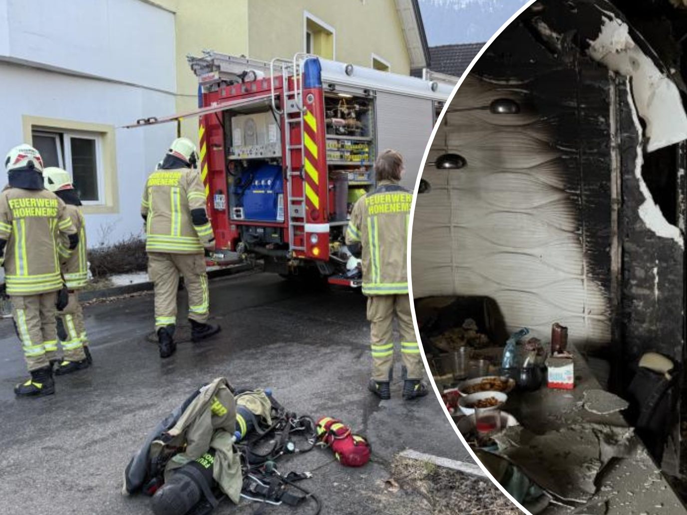 Am Samstagvormittag musste die Feuerwehr einen Couch-Brand löschen.