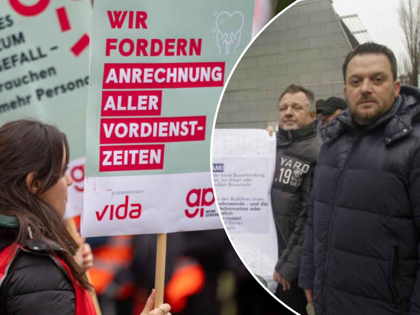 "An einem Standort wurde sogar mit Kündigungen gedroht, solange bis die Lenkerinnen und Lenker wieder ihre Arbeit aufgenommen haben", so vida-Vertreter Markus Petritsch.