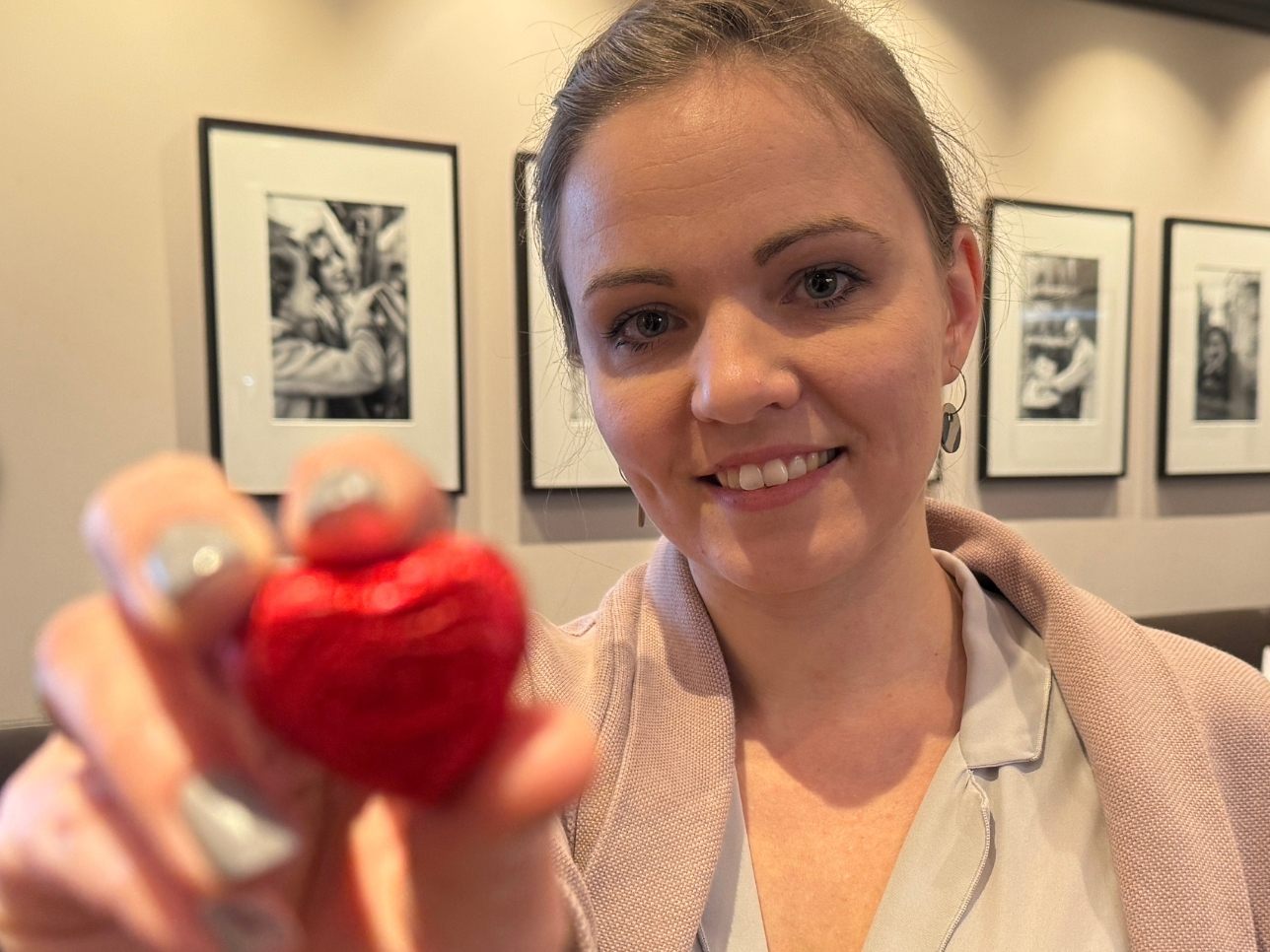 Sophia Kolb sorgt dafür, dass sich Singles am Valentinstag innerhalb von acht Minuten verlieben können.