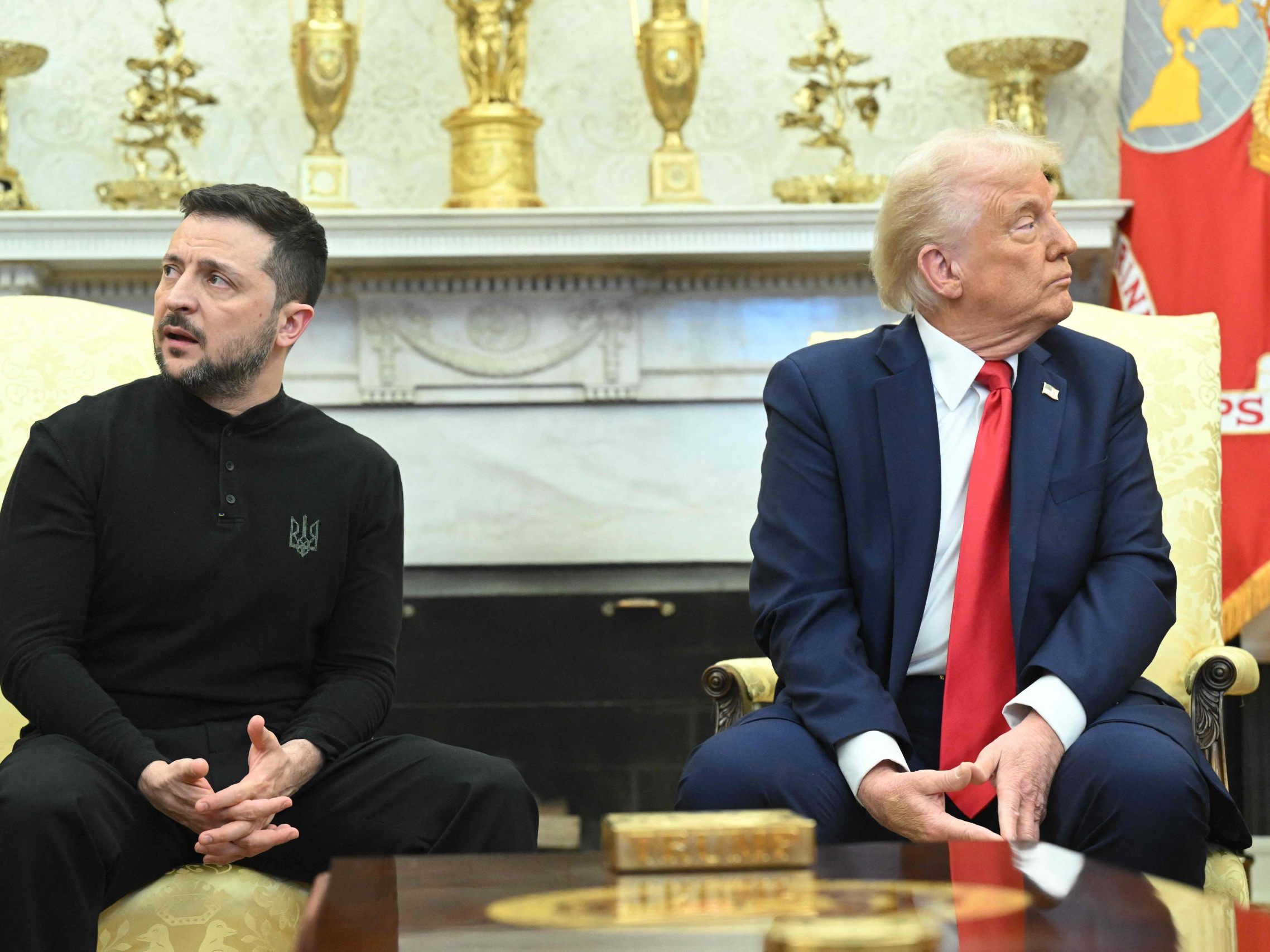 "Sie riskieren einen Dritten Weltkrieg" - Trump wird bei Treffen mit Selenskyj laut.