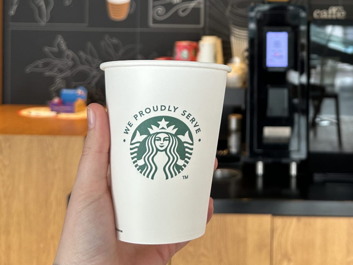 Der Office-Starbucks im Medienhaus. Bekommt Vorarlberg bald eine Starbucks-Filiale?