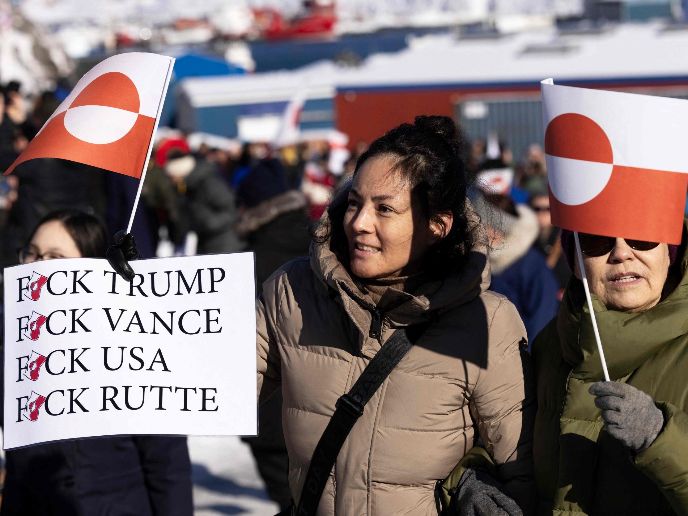 Grönland zu Trump: Wir haben niemanden eingeladen.