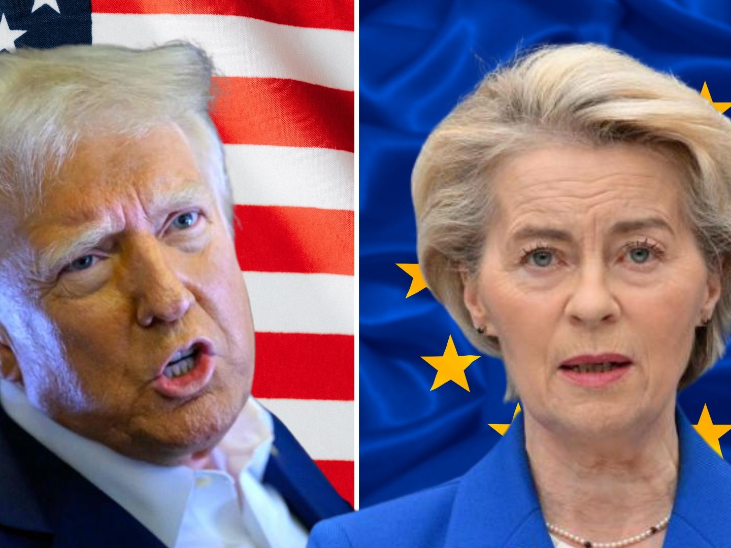 Nachdem Trumps Zölle in Kraft getreten sind, hat die EU Vergeltung angekündigt.