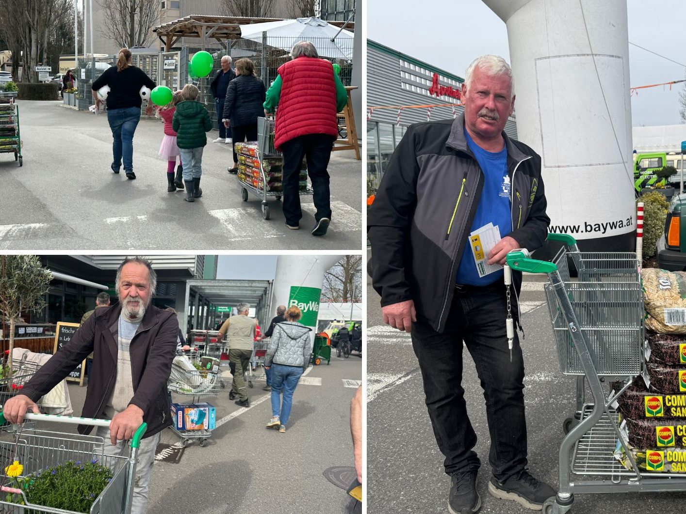 Blumenerde, Pflanzen und Co. Was Vorarlberger zum Frühlingsbeginn beim Baywa einkaufen.
