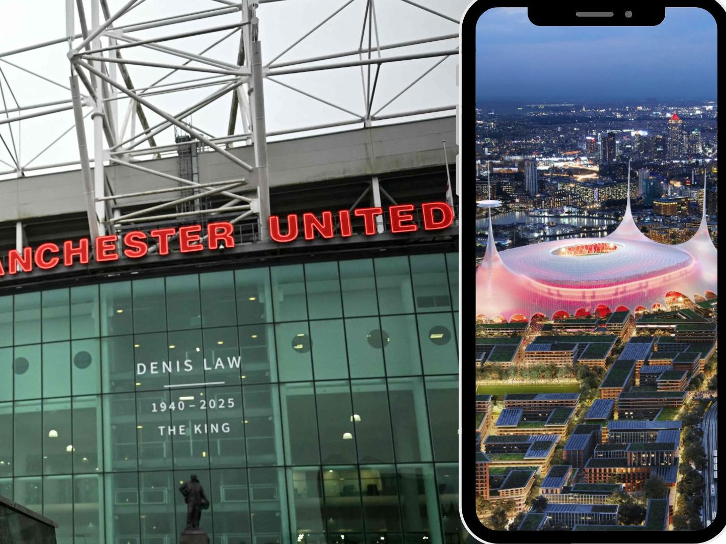 Das Old Trafford soll abgelöst werden