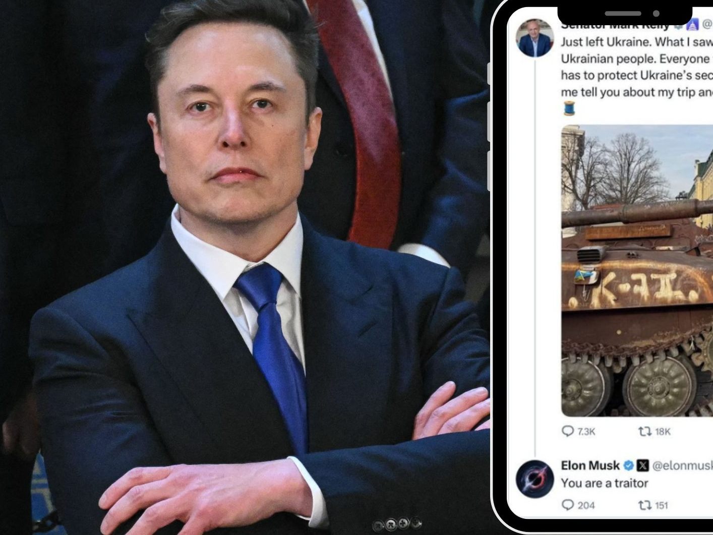Musk beleidgt Senator