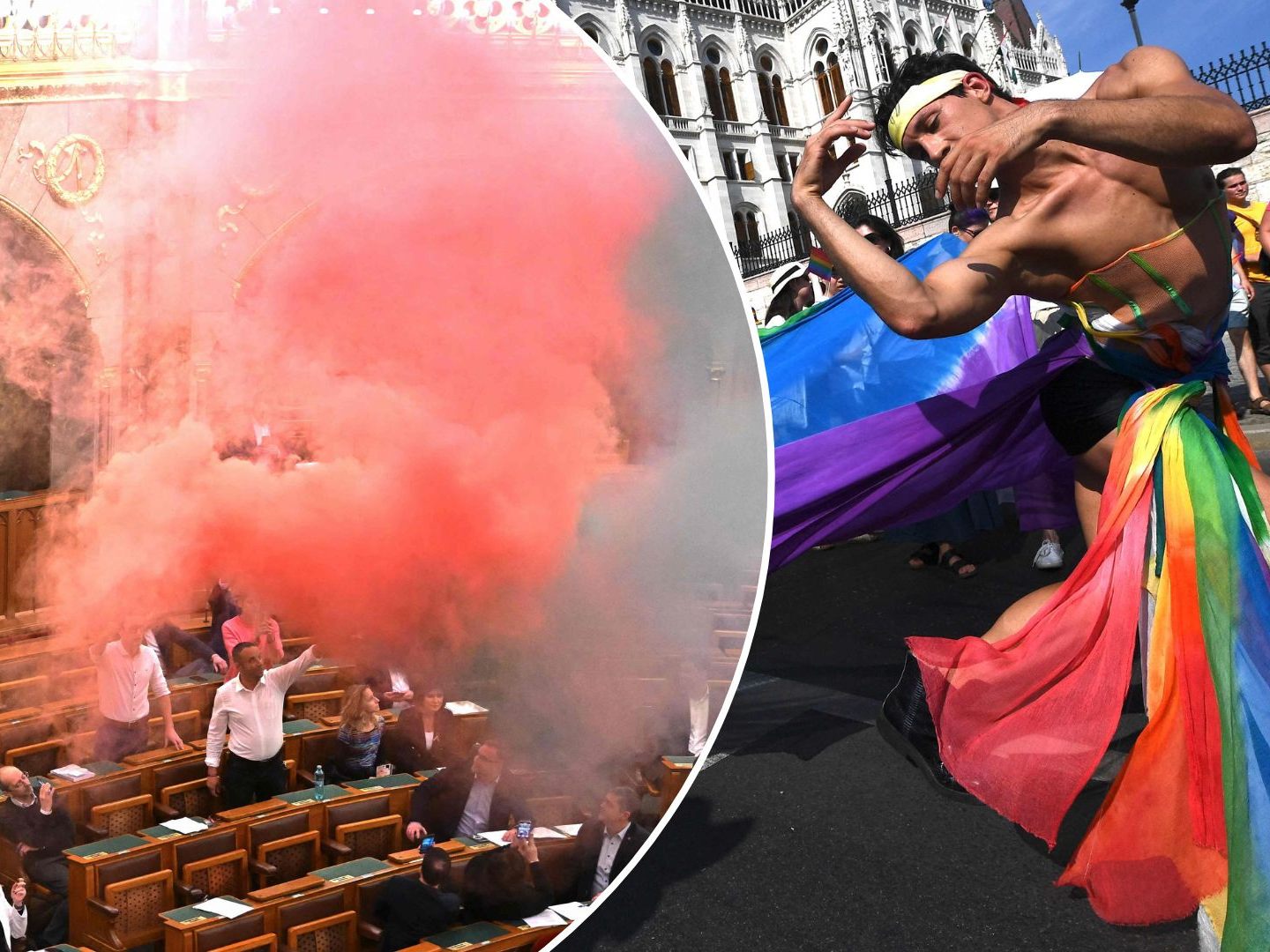 Ungarns Parlament verbietet die Pride-Parade – das Aus für die jährliche LGBTIQ+-Demonstration in Budapest.