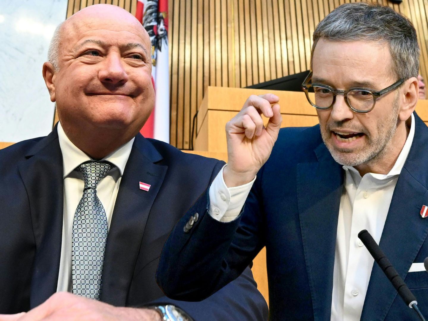 Kanzler nach Regierungserklärung ärztlich betreut