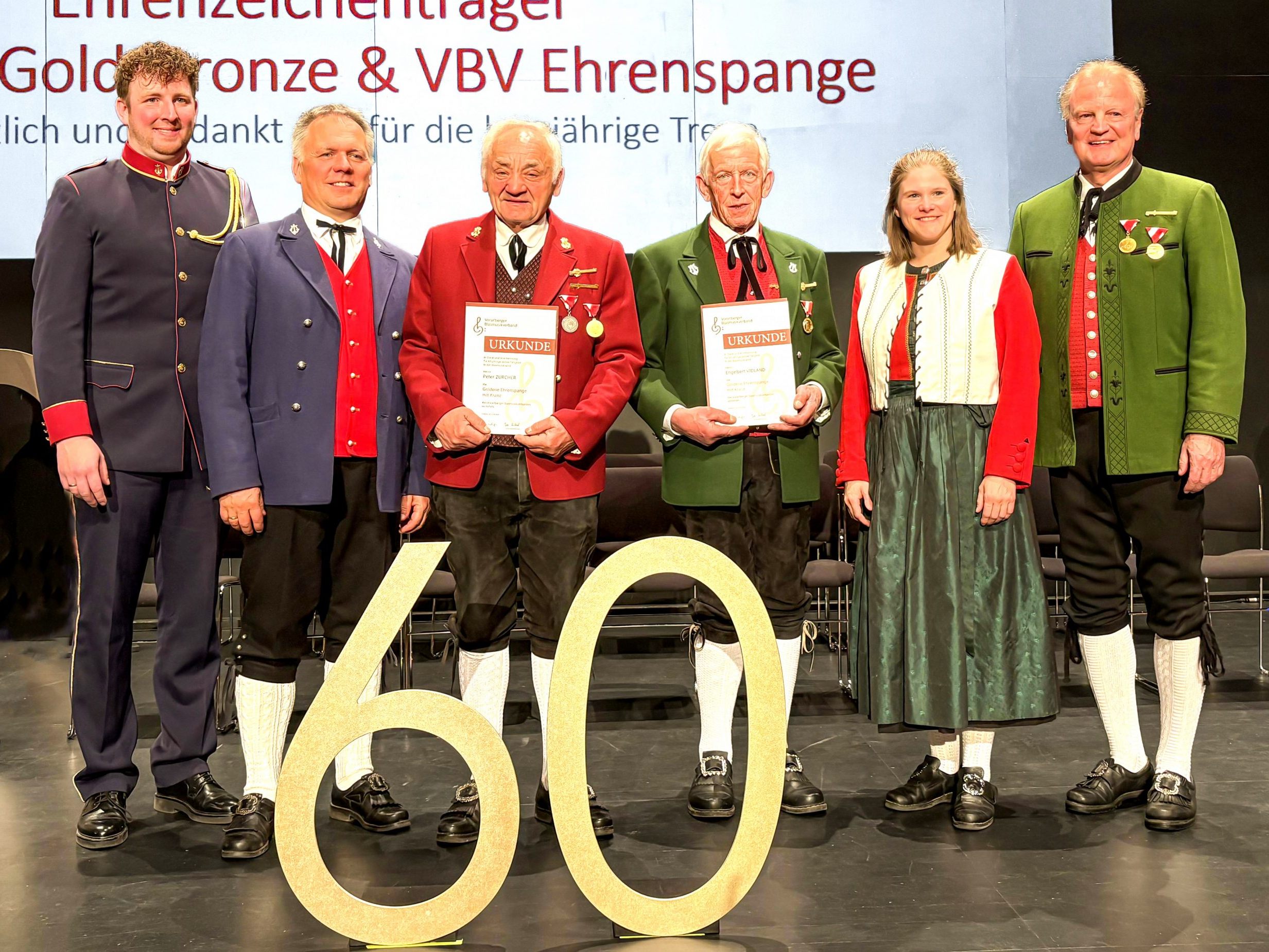 Unglaubliche 60 Jahre als Musikant aktiv