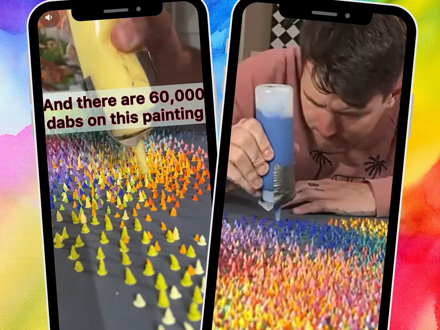 Der abstrakte Expressionist Zach Frank gewährt auf seinem Kanal "Thisisnotzachfrank" regelmäßig Einblicke in seine Kunstprozesse.
