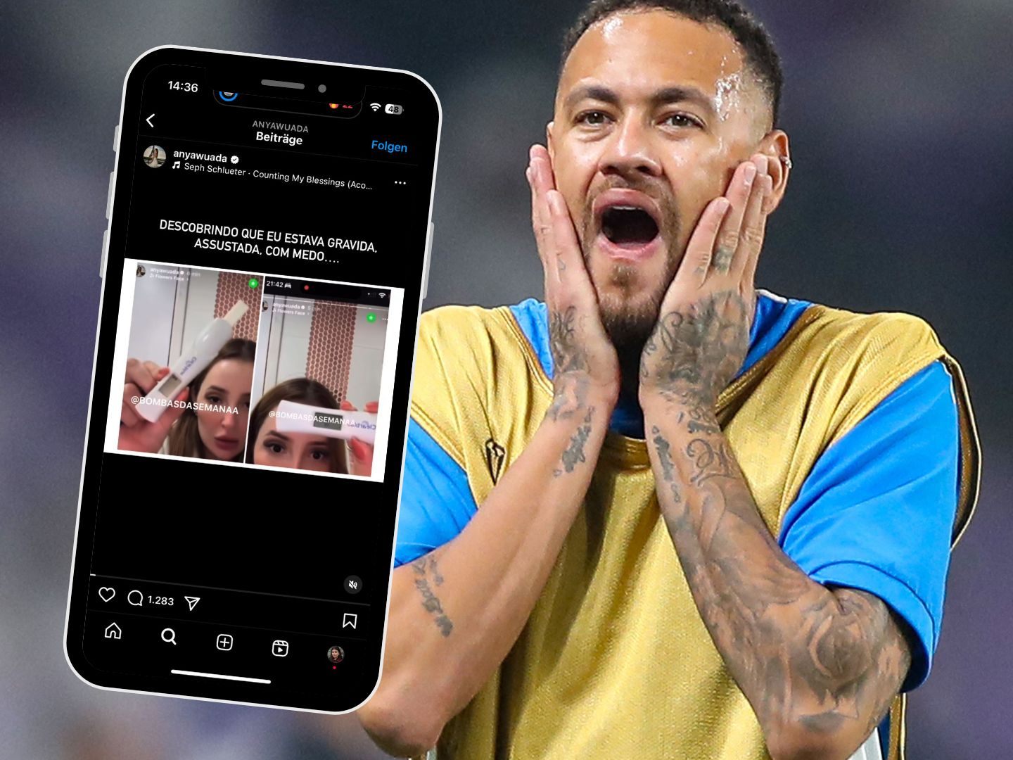 Escort-Dame Nayara Macedo behauptet, nach einer Nacht mit Neymar schwanger zu sein. Der Fußballstar äußert sich bislang nicht – ein DNA-Test soll Klarheit bringen.
