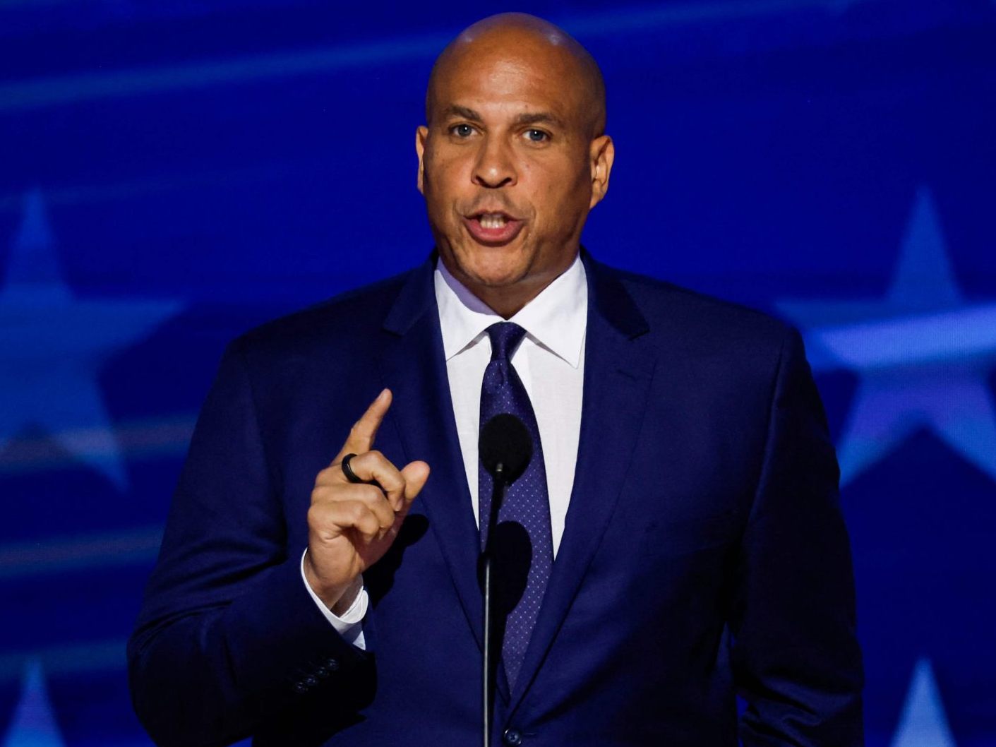 Filibuster: US-Senator Booker hält Dauerrede gegen Trumps Politik.