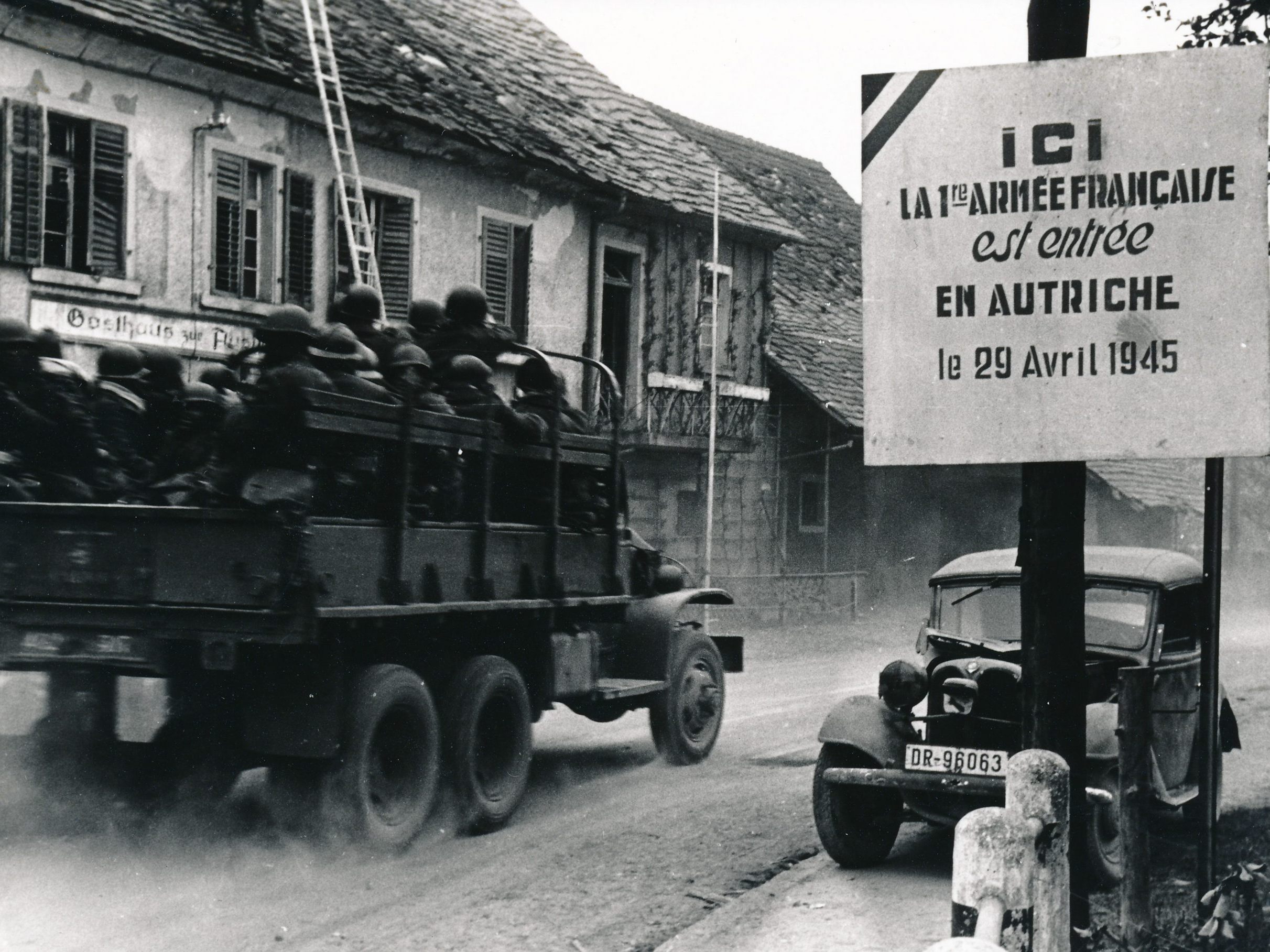 Heute vor 80 Jahren erreichten französische Truppen Vorarlberg