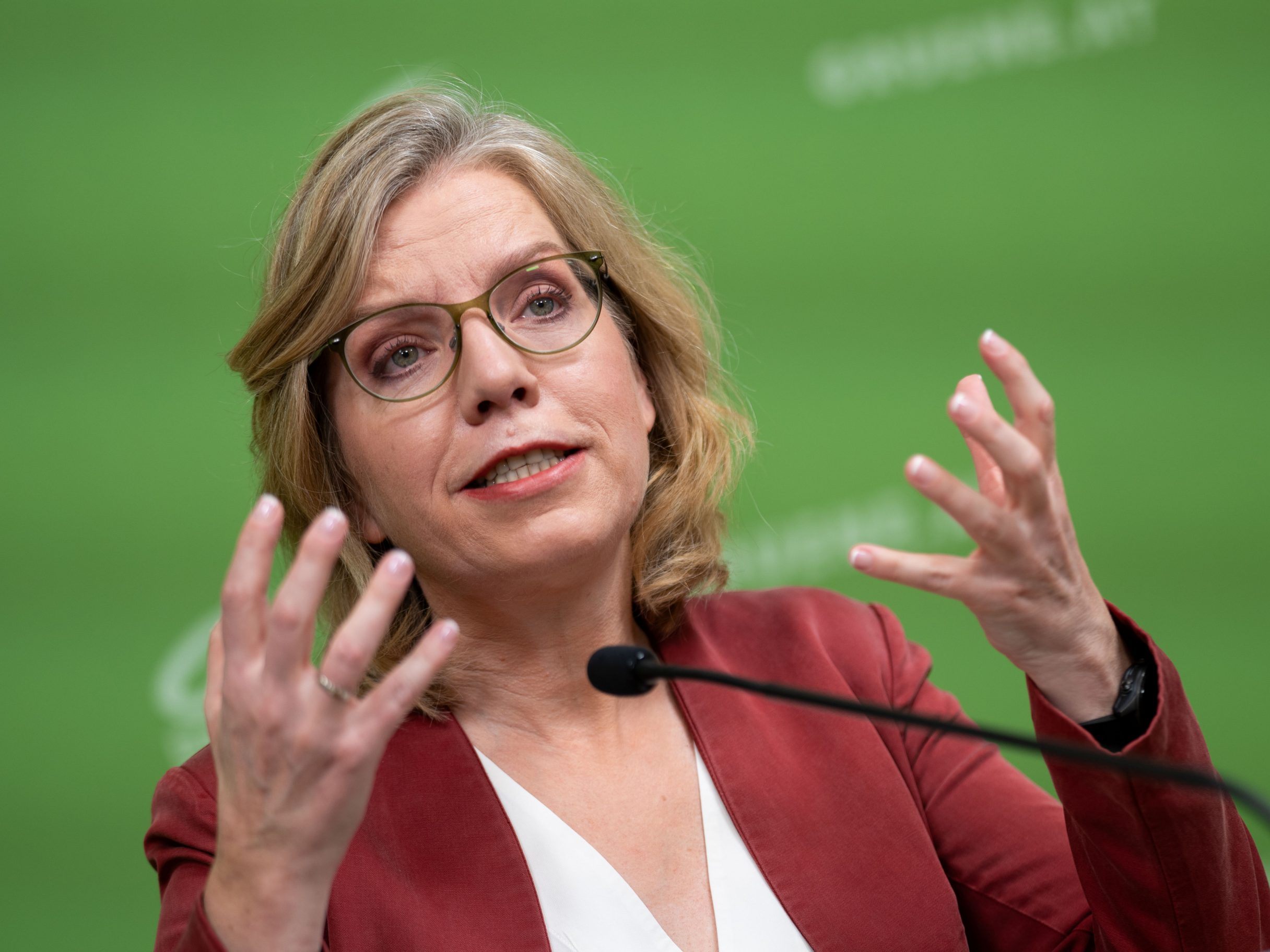 Ex-Umweltministerin Leonore Gewessler will Bundessprecherin der Grünen werden.