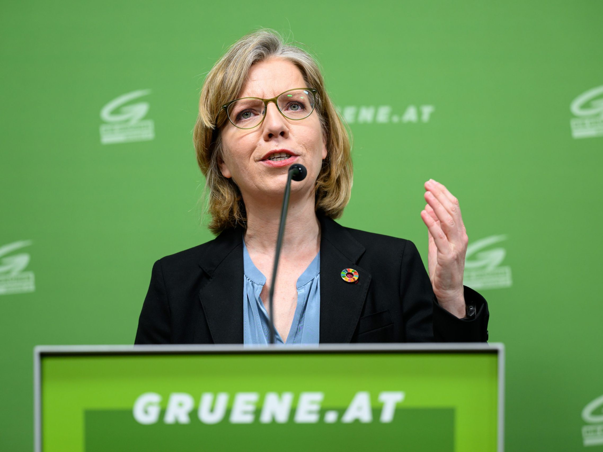 Leonore Gewessler will Grünen-Chefin werden.