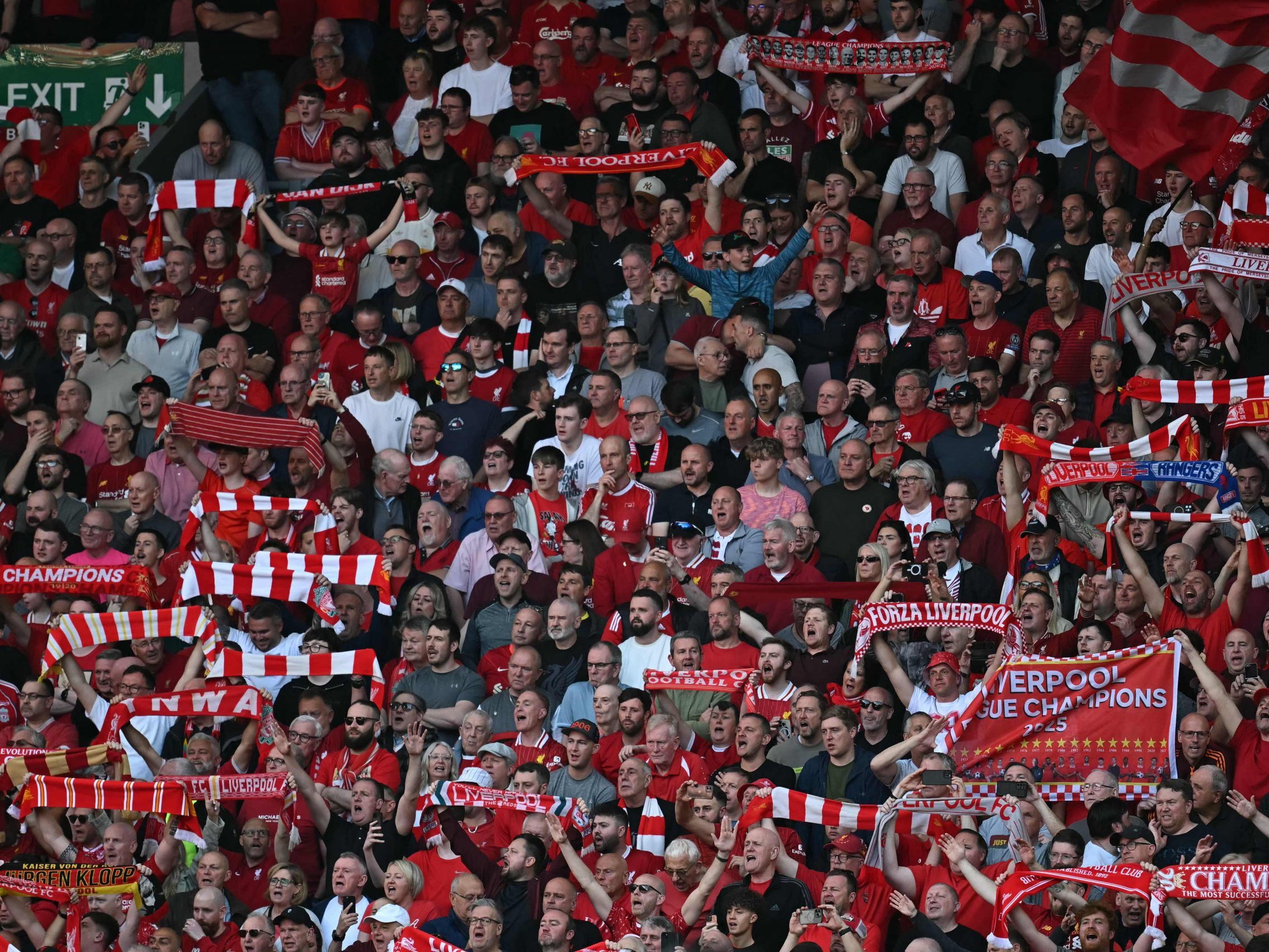 Vier Runden vor Schluss hat Liverpool Gewissheit: Der Traditionsclub sicherte sich am Sonntag den 20. Meistertitel im Fußball-Mutterland England.
