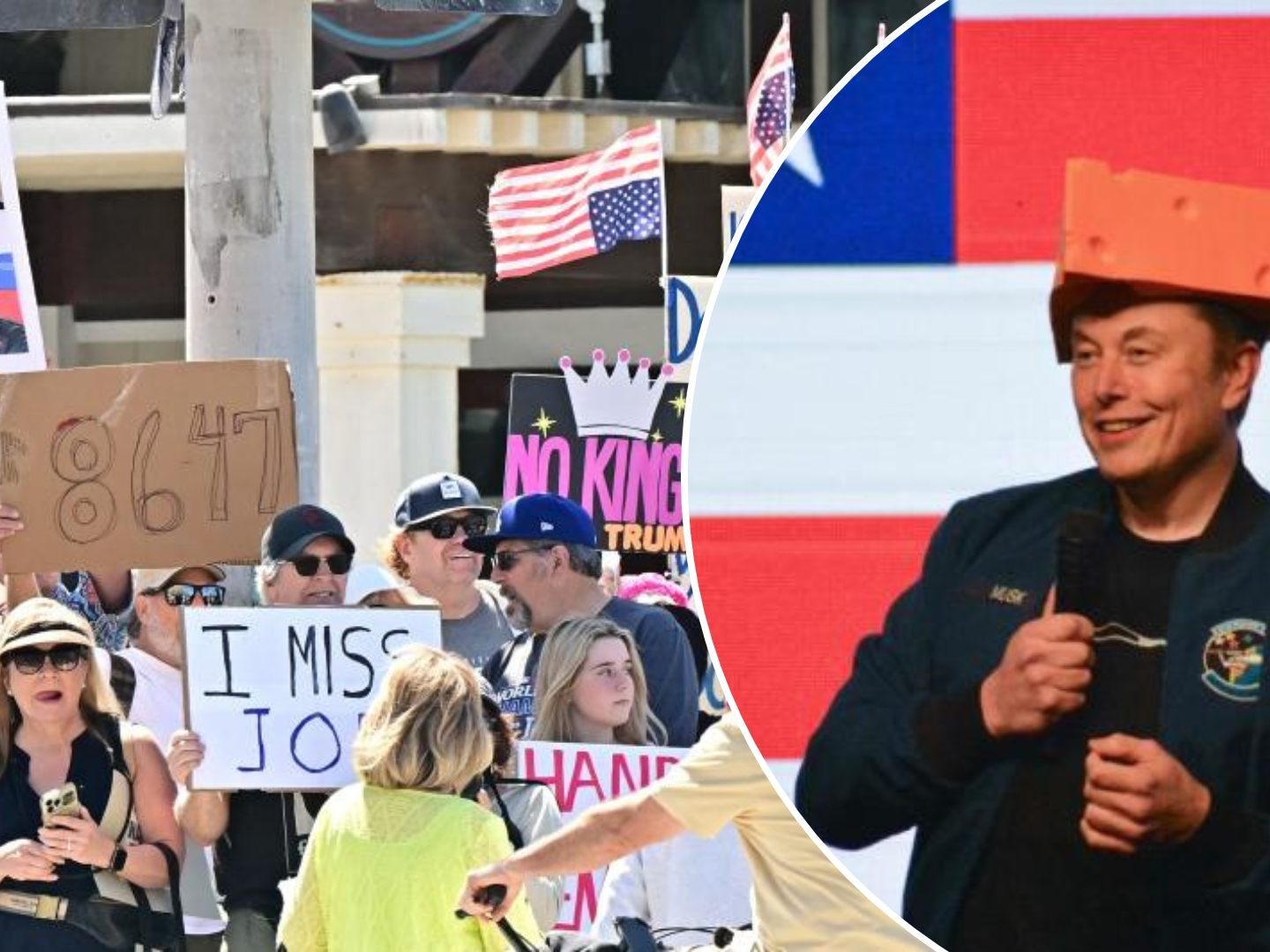 In den USA kommt es derzeit zu zahlreichen Demonstrationen.