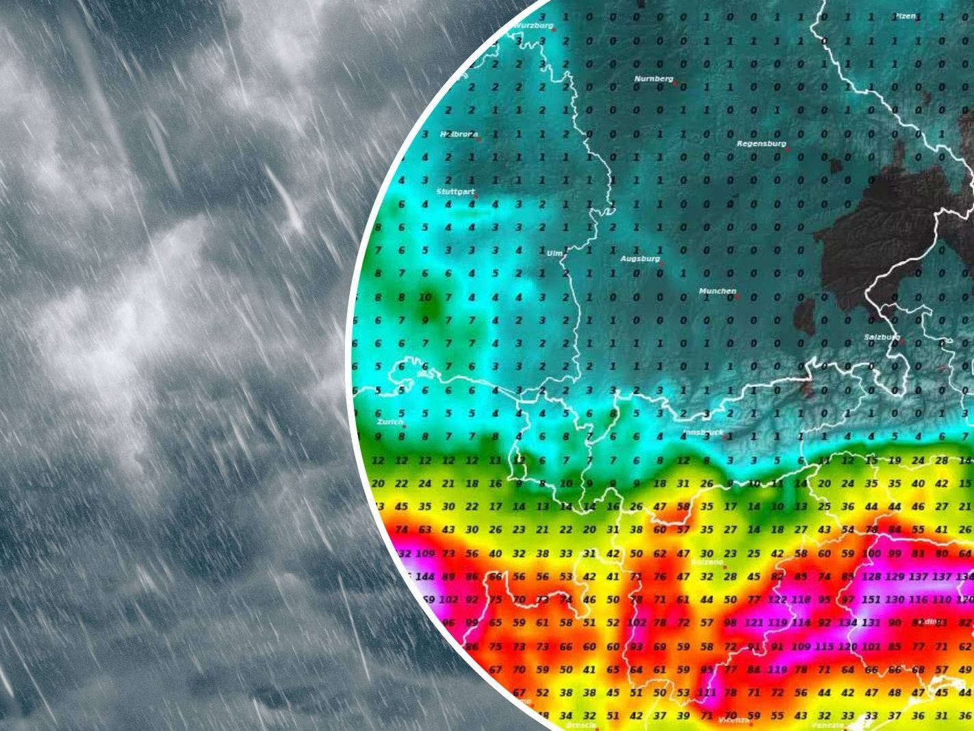Extremregen und Erdrutsch-Gefahr: Italien vor Wetterchaos zu Ostern
