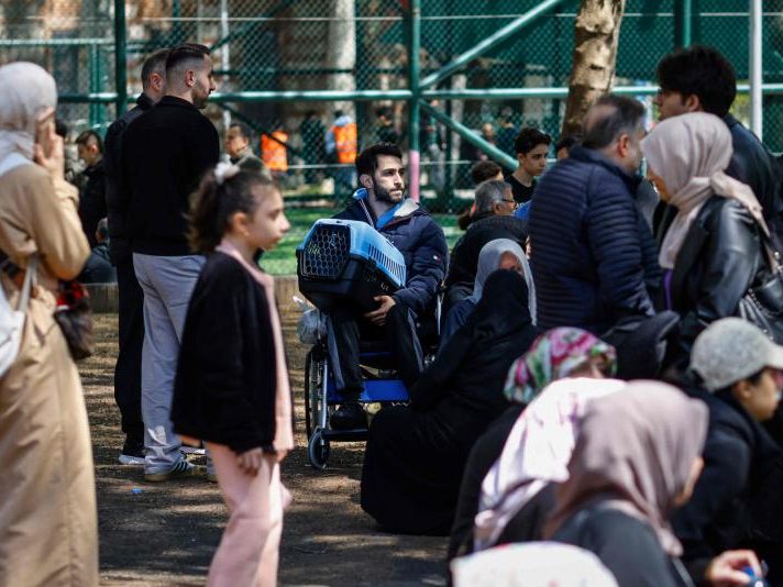 Ein schweres Erdbeben hat die Türkei am Mittwoch erschüttert.