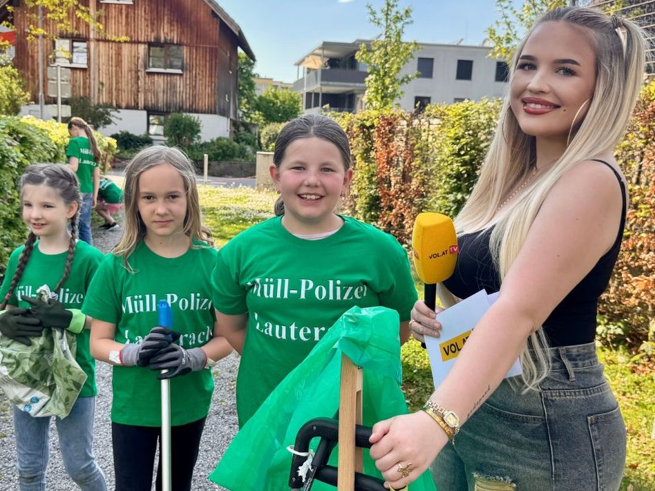 Die Lauteracher Müll-Polizei ist ein Vorbild für Jung und Alt.