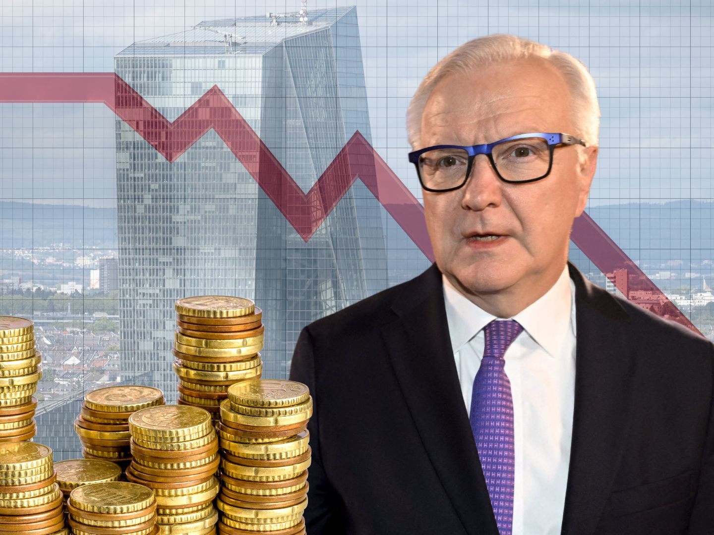 Senkung um 0,50 Prozentpunkte für finnischen Notenbankchef nicht ausgeschlossen