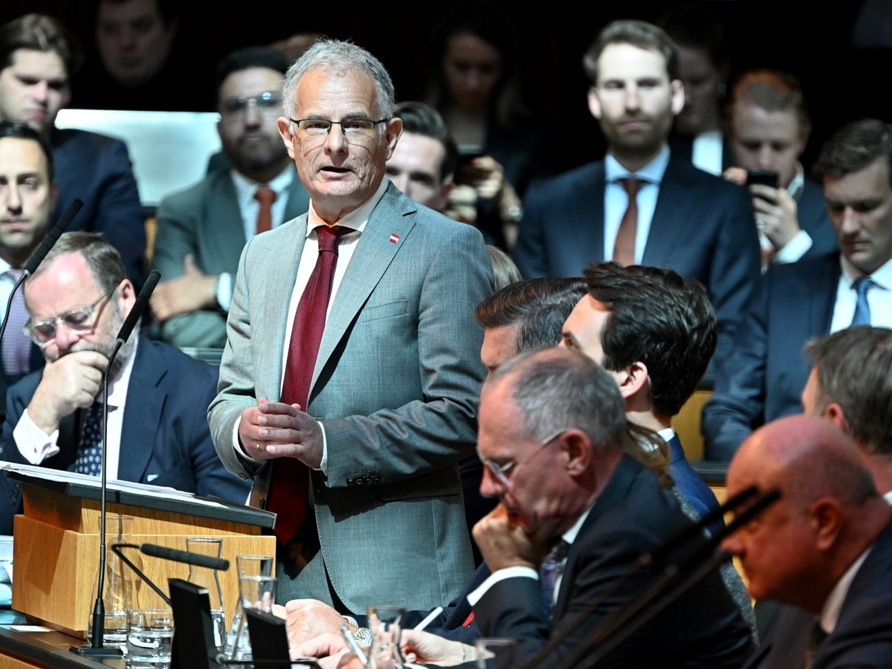 Marterbauer wird für Budget wohl nicht allzu viel Lob von Opposition ernten.
