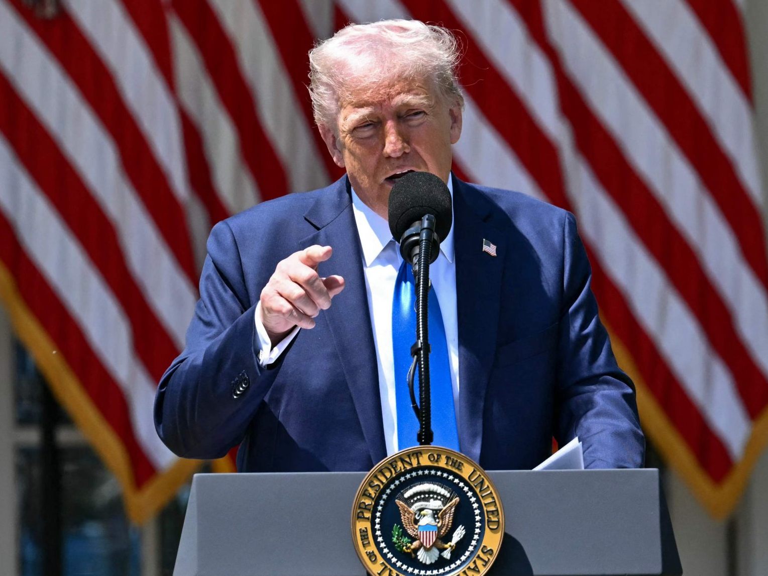 US-Präsident plant Siegesfeiern für die Zukunft