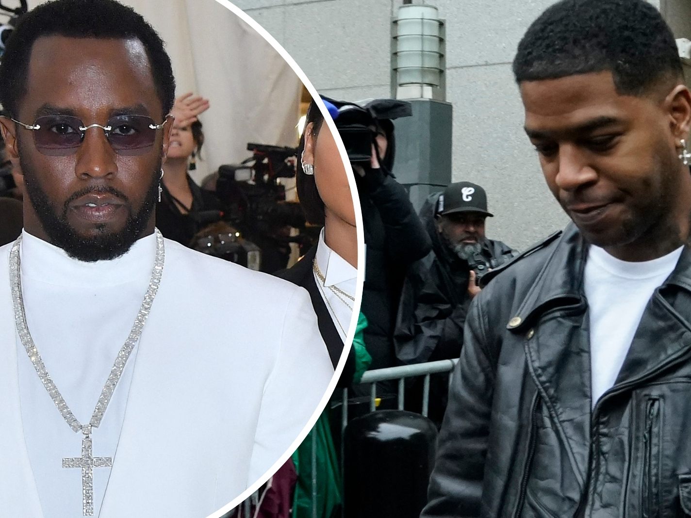 Sean Combs (l.) soll geplant haben, den Rapper Kid Cudi (r.) umzubringen.