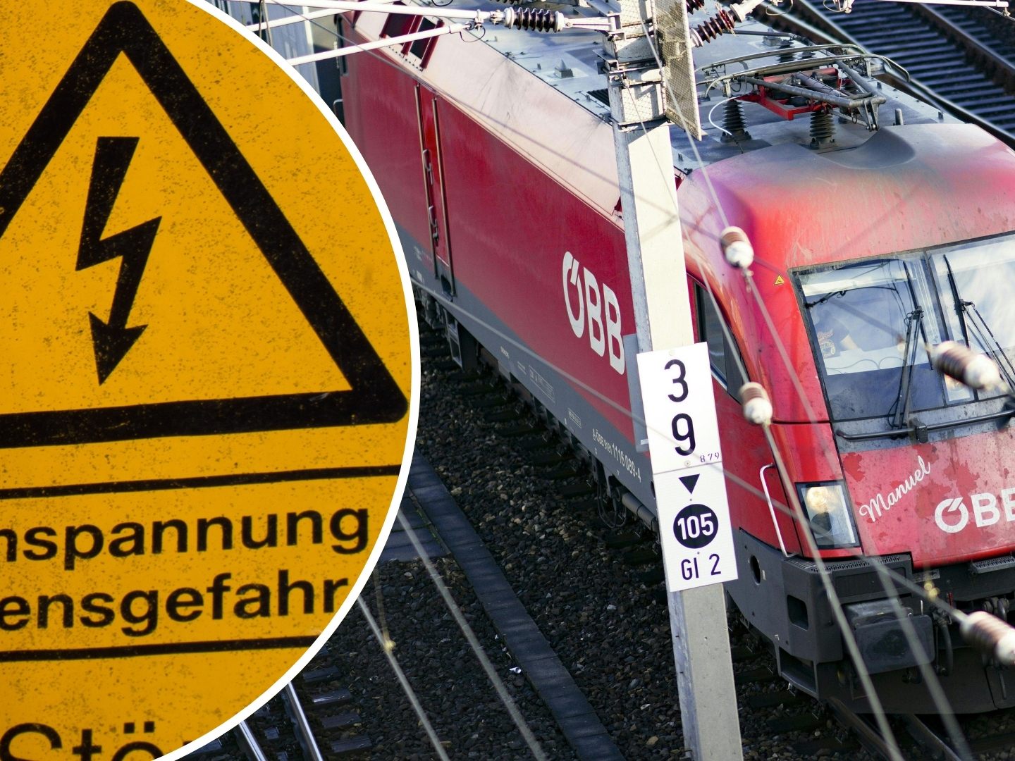 Der Nervenkitzel in der Nähe von Oberleitungen mit bis zu 15.000 Volt bringt extreme Risiken mit sich.