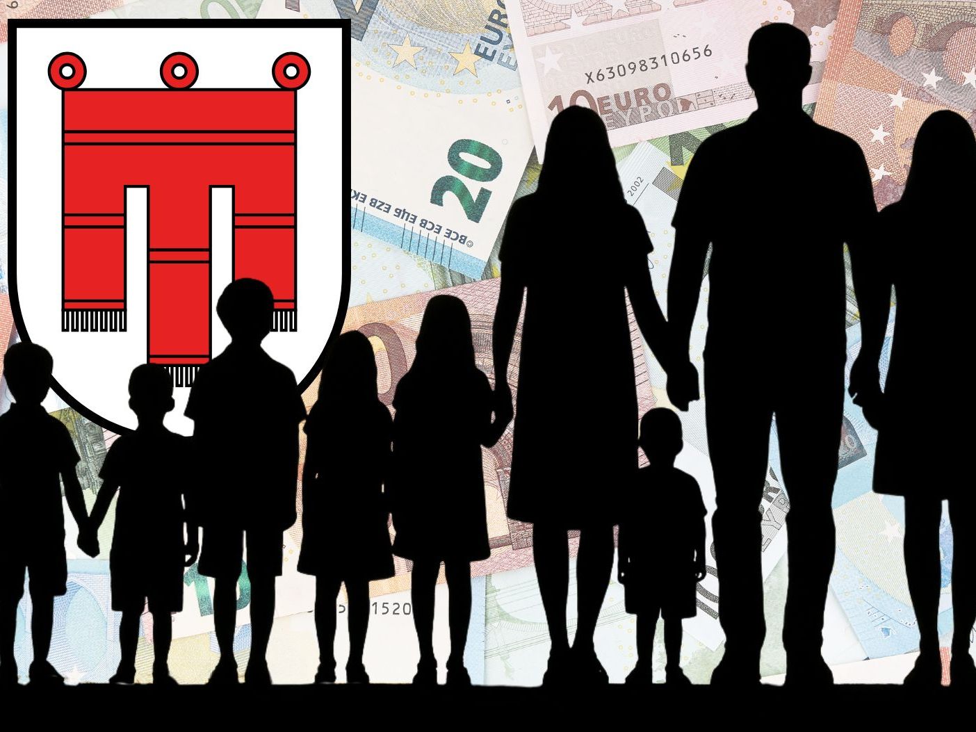 Wie viel bekommt eine 13-köpfige Familie in Vorarlberg im Gegensatz zu einer aus Wien?