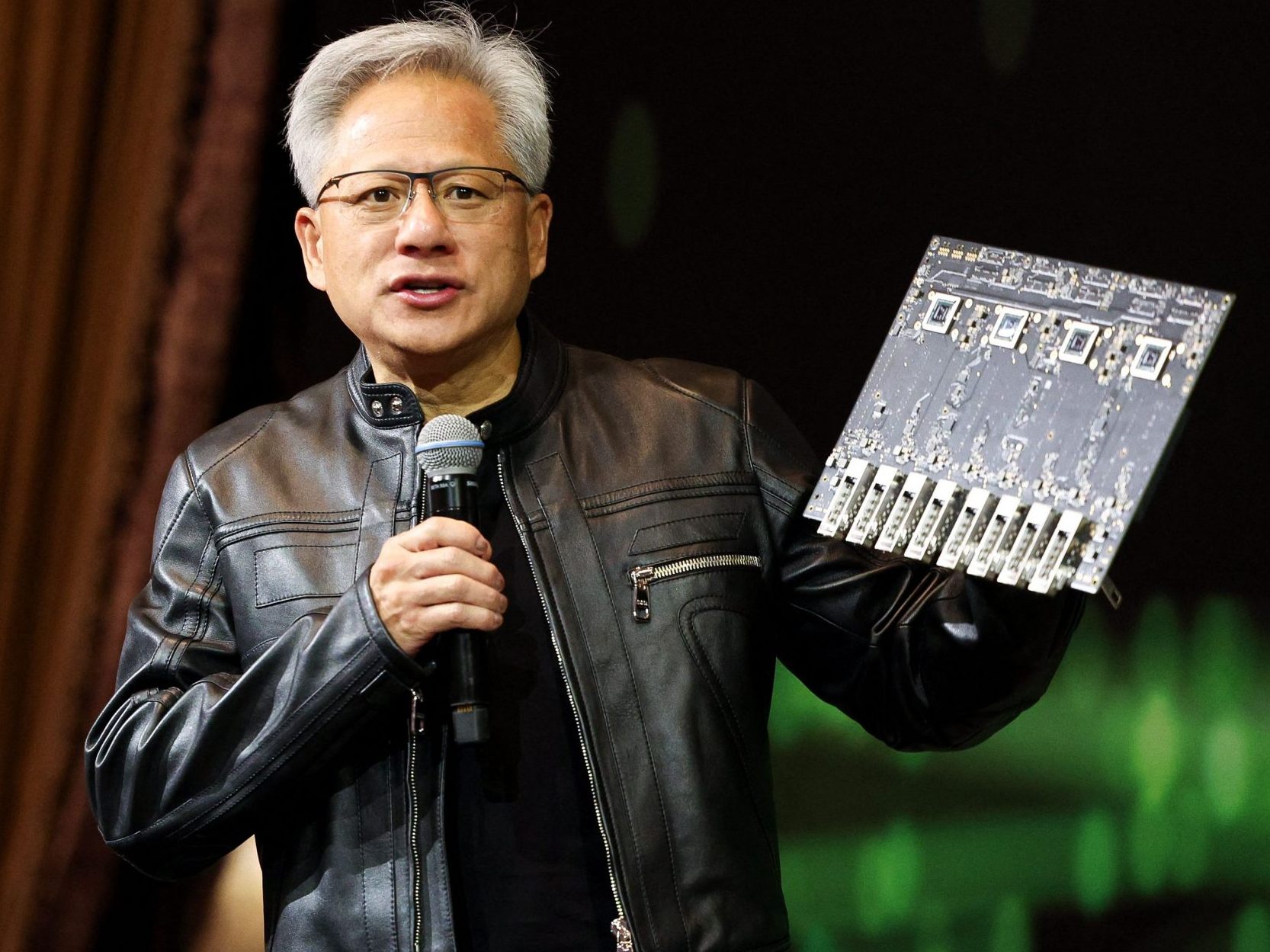Jensen Huang ist Mitgründer und CEO von Chip-Gigant Nvidia.