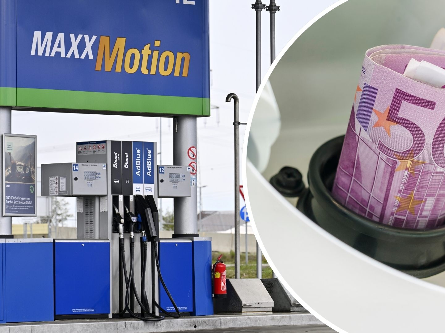 Spritpreise sind aus Sicht des Mobilitätsclubs ÖAMTC immer noch deutlich zu hoch. (Symbolbild)