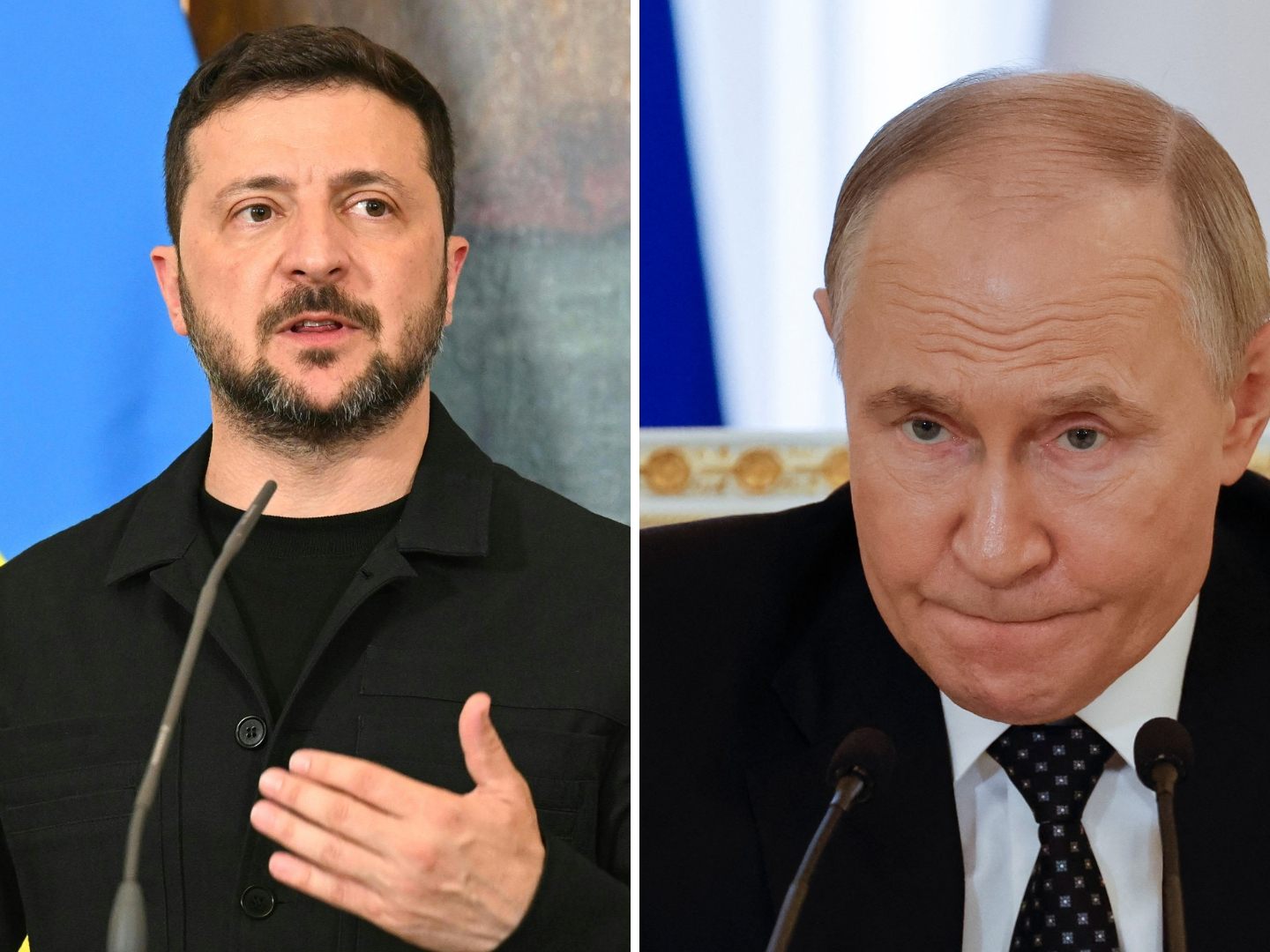Selenskyj sei grundsätzlich bereit, ein Gespräch mit Putin zu führen.