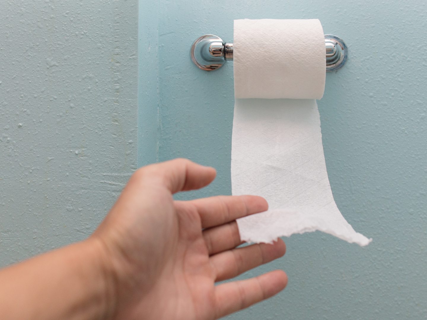 Keime auf dem Papier? Darum sollten Sie Ihre Rolle anders aufhängen