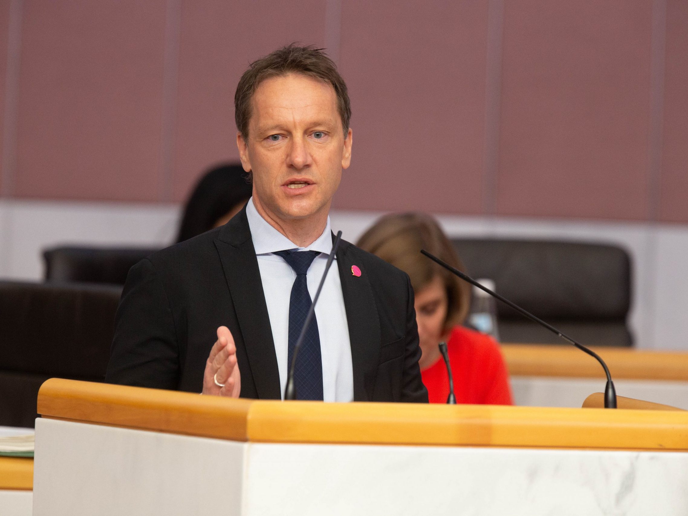 NEOS-Landtagsabgeordneter Garry Thür ist zurückgetreten.