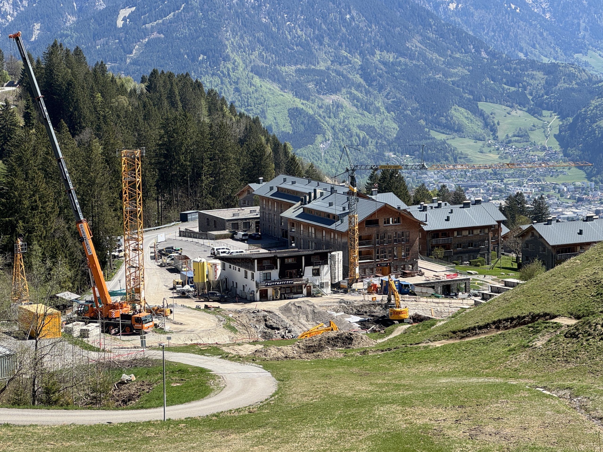 Verletzter auf Baustelle der Einhornbahn
