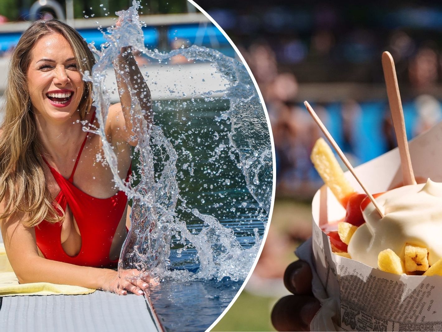 Wie viel zahlt man in Schwimmbädern für Badespaß und Pommes?